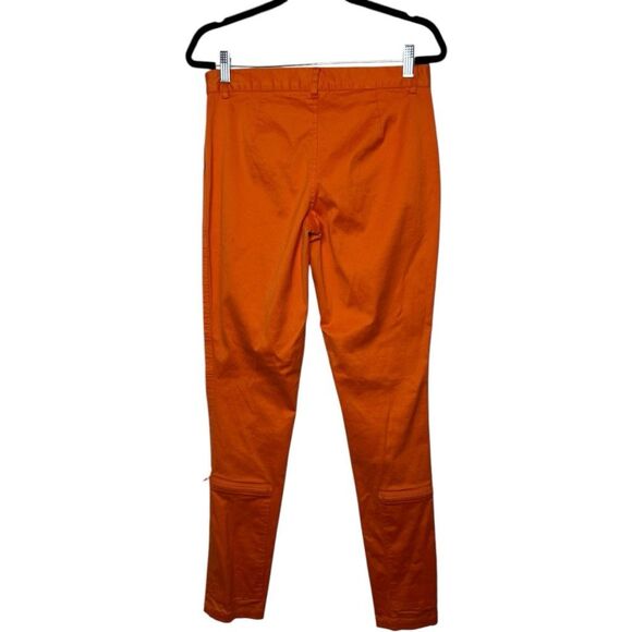 Ralph Lauren Collection Purple Label Cotton Orange sateen cargo pants Size 8 - Picture 9 of 16